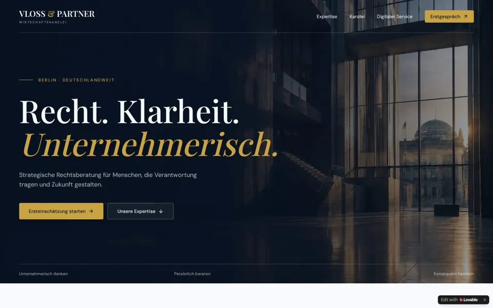 Vorschau VLOSS Kanzlei