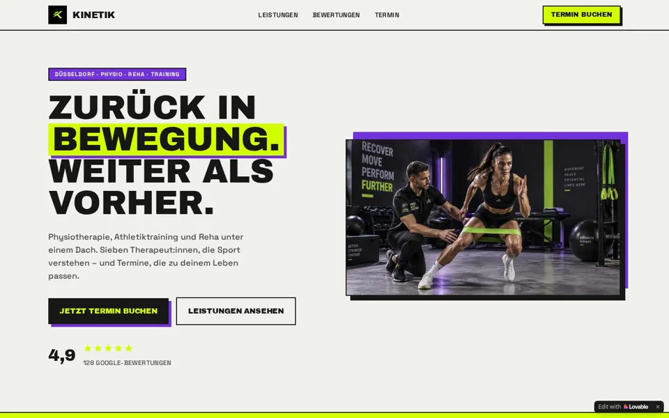 Vorschau KINETIK Physiotherapie
